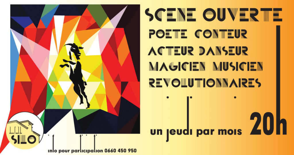 affiche scène ouverte