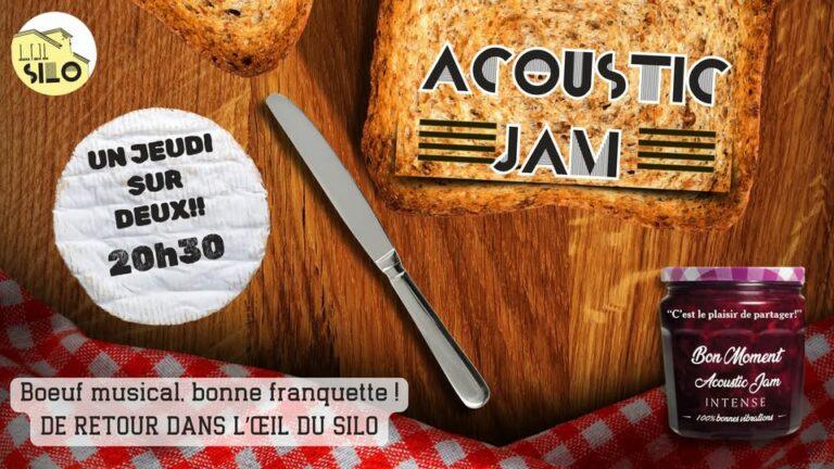 affiche acoustic jam du silo