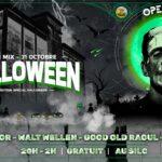 affiche open mix halloween