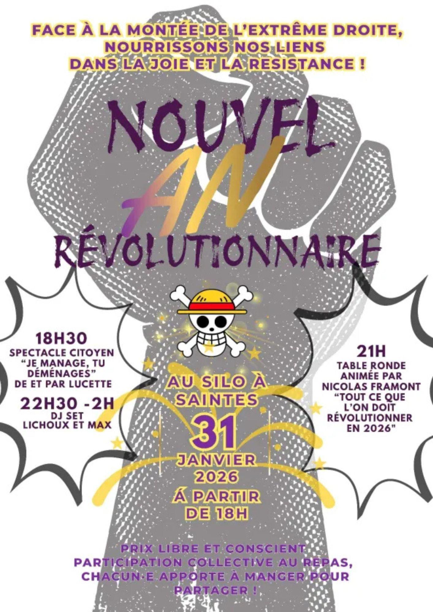 affiche nouven an révolutionnaire